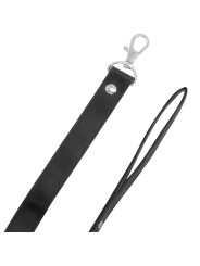 Darkness Collar De Postura Con Cadena Leather - Comprar Collar BDSM Darkness - Collares BDSM (2)