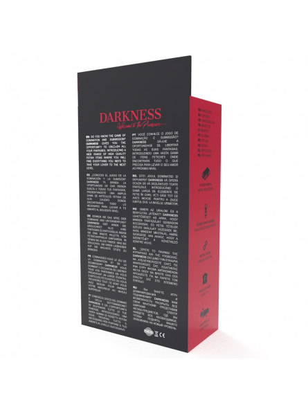 Darkness Esposas Cuero Tobillos Ajustables Negro - Comprar Esposas sexuales Darkness - Esposas eróticas (4)