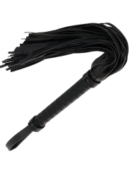 Darkness Látigo Bondage Negro 42 cm Leather - Comprar Látigo sexual Darkness - Látigos sexuales (1)