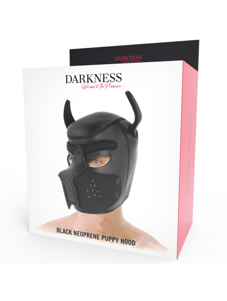 Darkness Máscara Perro De Neopreno Con Hocico Extraíble - Comprar Máscara erótica Darkness - Máscaras eróticas (5)