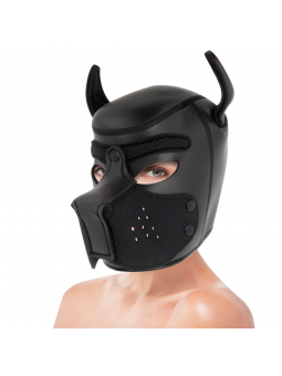 Darkness Máscara Perro De Neopreno Con Hocico Extraíble - Comprar Máscara erótica Darkness - Máscaras eróticas (2)