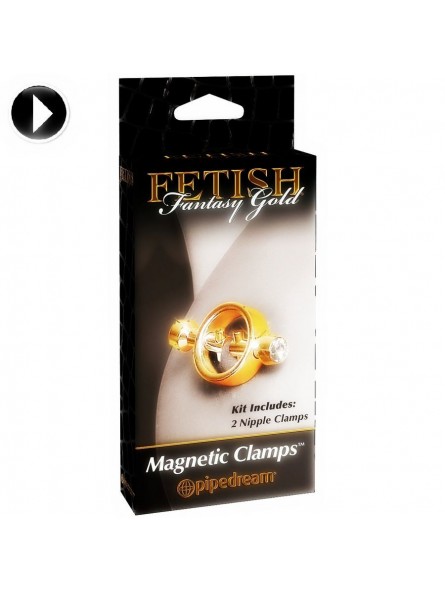 Fetish Fantasy Gold Pinzas Para Pezones - Comprar Pinzas pezones BDSM Fetish Fantasy - Pinzas para pezones (3)