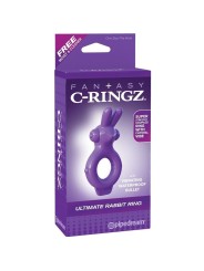 Fantasy C-Ringz Anillo Rabbit Ultimate - Comprar Anillo vibrador pene Fantasy C-Ringz - Anillos vibradores pene (4)
