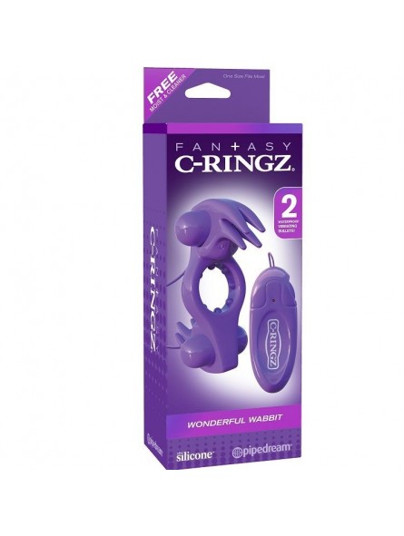 Fantasy C-Ringz Wonderful Wabbit - Comprar Anillo vibrador pene Fantasy C-Ringz - Anillos vibradores pene (4)