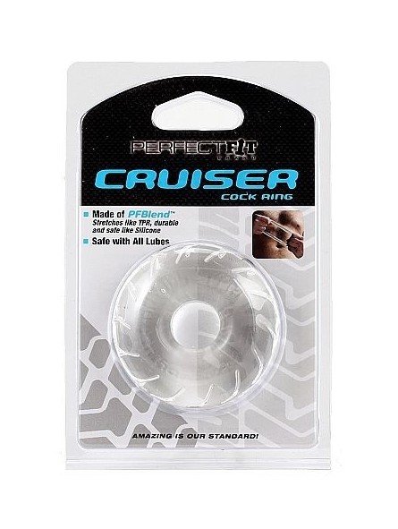 Perfectfit Cruiser Ring Transparente - Comprar Anillo silicona pene Perfectfitbrand - Anillos de silicona pene (3)