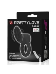 Anillo Vibrador Cobra De Pretty Love Negro - Comprar Anillo vibrador pene Pretty Love - Anillos vibradores pene (4)