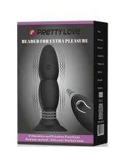 Pretty Love Plug Vibrador & Rotación Por Control Remoto - Comprar Plug anal Pretty Love - Plugs anales (4)