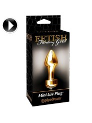 Fetish Fantasy Gold Mini Plug - Comprar Plug anal Fetish Fantasy - Plugs anales (3)