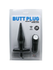 Baile Butt Plug Anal Con Vibración Negro - Comprar Plug anal Baile - Plugs anales (4)