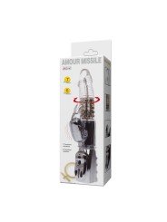 Baile Amour Missile Rotador Transparente 26.5 cm - Comprar Conejito rotador Baile - Conejito rampante (4)