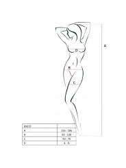 Passion Woman Bs019 Bodystocking Única - Comprar Bodystocking sexy Passion - Redes catsuits (2)