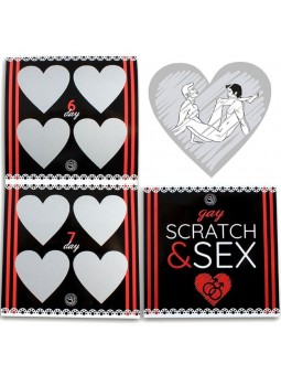 Secretplay Scratch & Sex Juego Parejas Gay - Comprar Talonario erótico Secretplay - Talonarios eróticos (1)