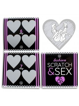 Secretplay Scratch & Sex Juego Parejas Posturas Lésbicas - Comprar Talonario erótico Secretplay - Talonarios eróticos (1)