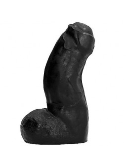 All Black Realistic Dong Negro 17 cm - Comprar Dildo realista All Black - Dildos sin vibración (1)