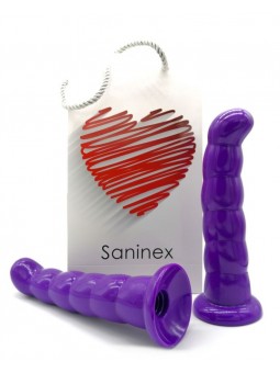 Saninex Dildo Silicona 19 cm - Comprar Dildo anal Saninex - Dildos anales (1)