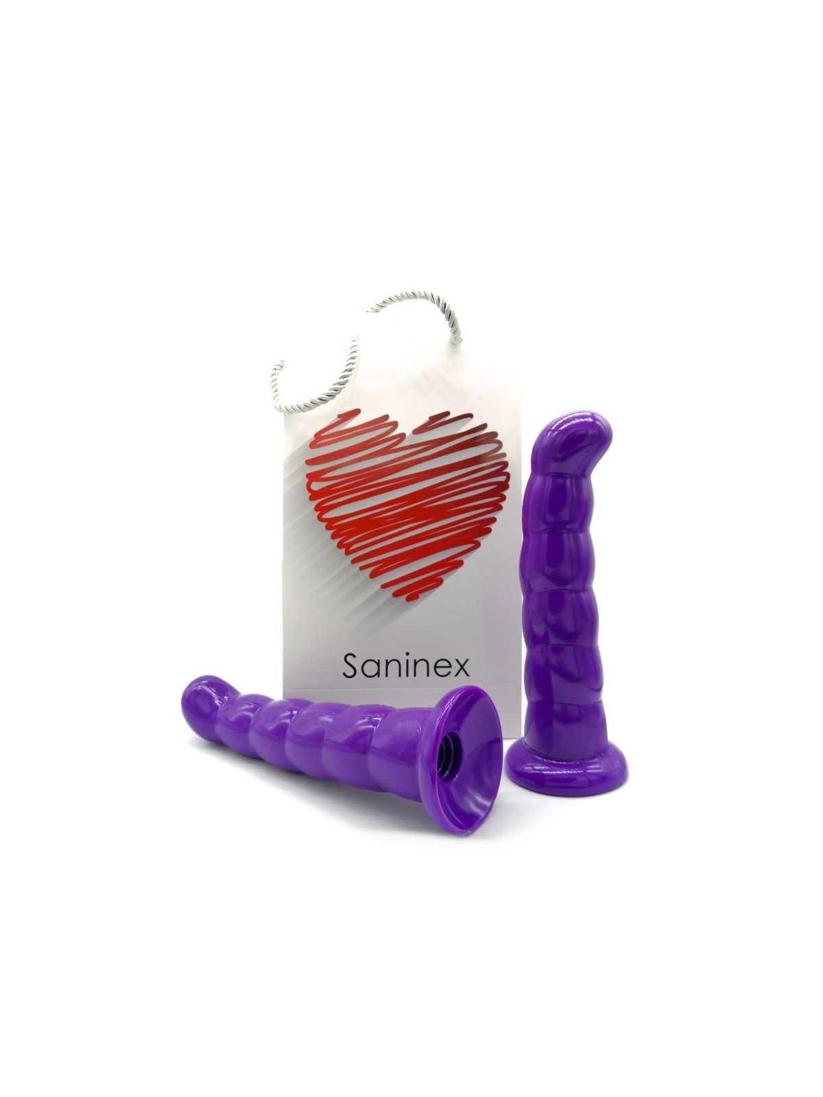 Saninex Dildo Silicona 19 cm - Comprar Dildo anal Saninex - Dildos anales (1)