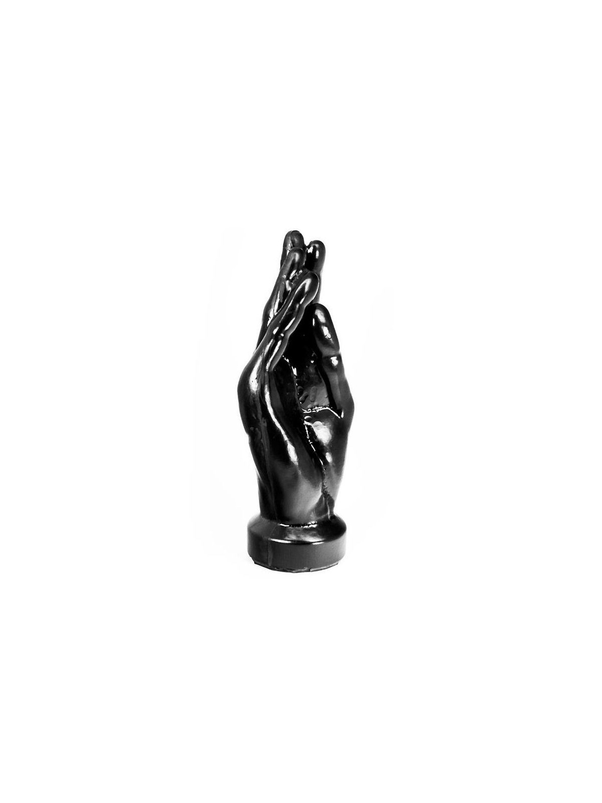 Hung System Plug Anal Hello Color Negro 23,7 cm - Comprar Juguetes fisting Hung System - Fisting (1)