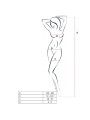 Passion Woman BS052 Bodystocking Talla Única - Comprar Bodystocking sexy Passion - Redes catsuits (5)