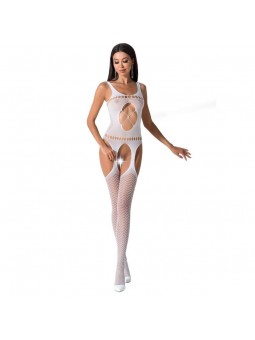 Passion Woman BS057 Bodystocking Talla Única - Comprar Bodystocking sexy Passion - Redes catsuits (1)