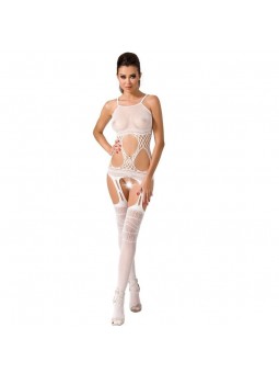 Passion Woman BS047 Bodystocking Talla Única - Comprar Bodystocking sexy Passion - Redes catsuits (8)