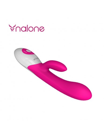 Nalone Rhythm Voice Sistem Vibración Rosa - Comprar Conejito vibrador Nalone - Conejito rampante (4)