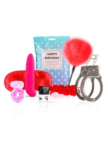 Loveboxxx Set Feliz Cumpleaños - Comprar Kit erótico pareja Sexto Placer Collection - Packs eróticos (1)