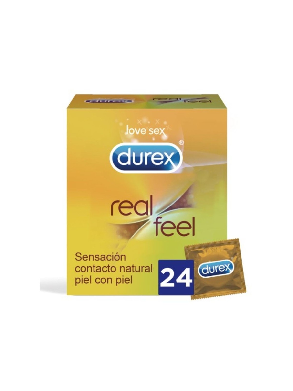 Durex Real Feel 24 uds - Comprar Condones sin látex Durex - Preservativos sin látex (1)