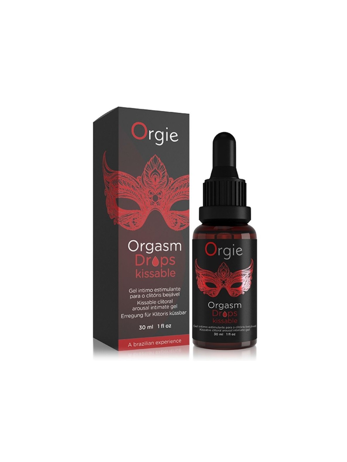 Orgie Gotas Estimulantes Clítoris Kissable Fresa - Comprar Gel estimulante mujer Orgie - Libido & orgasmo femenino (1)