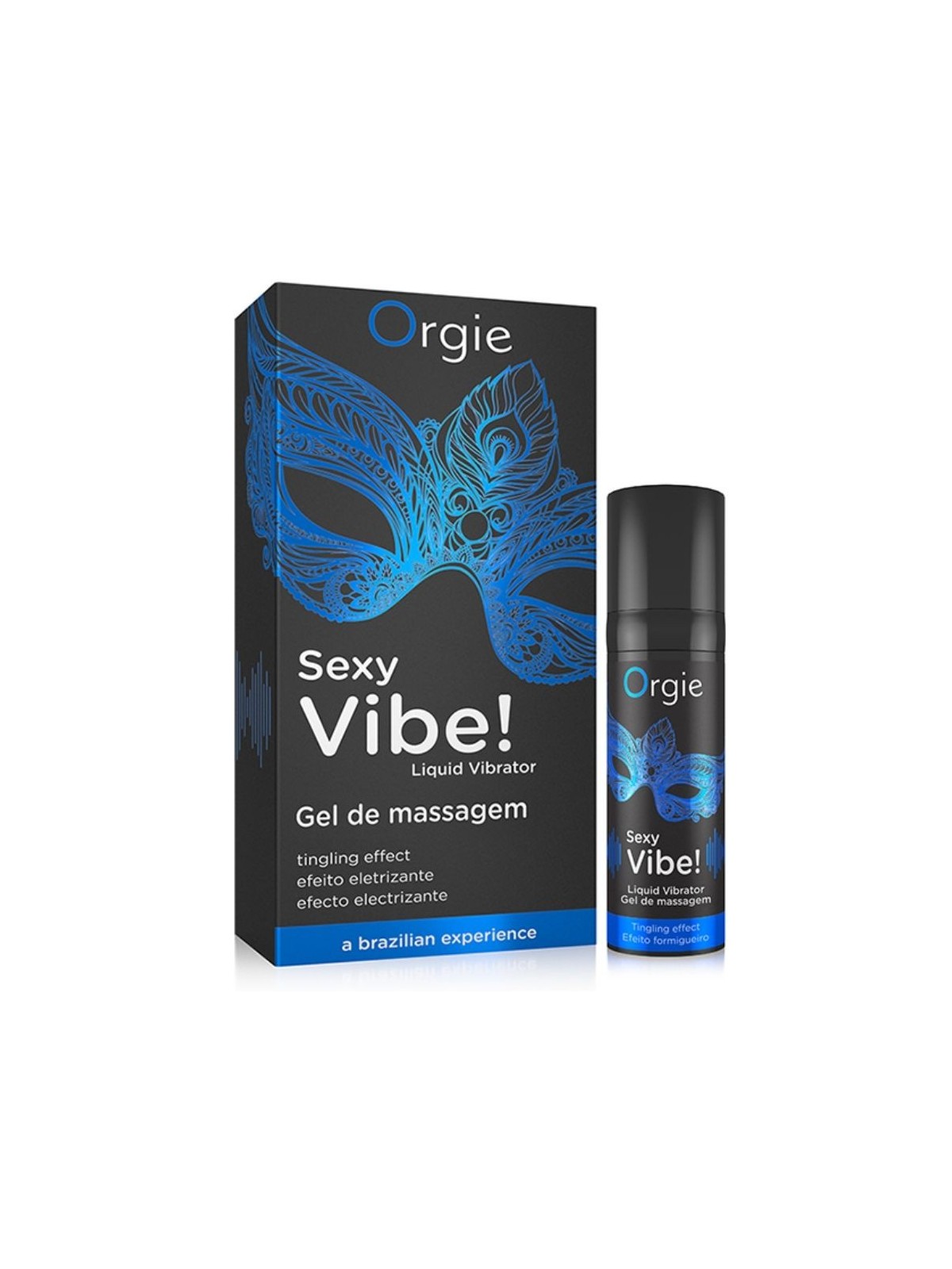 Orgie Sexy Vibe! Vibrador Líquido 15 ml - Comprar Vibrador líquido Orgie - Potenciadores de erección (1)