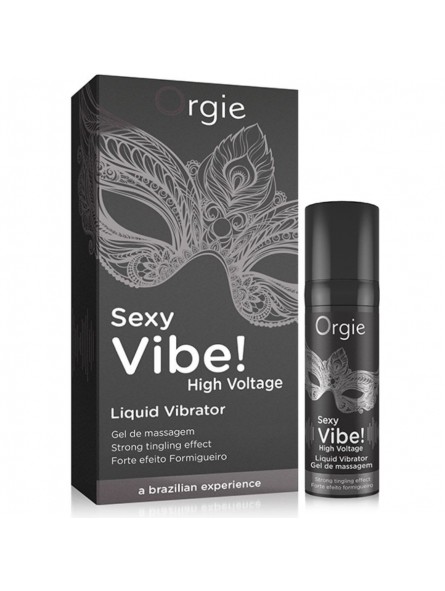 Orgie Sexy Vibe! Vibrador Líquido Extra Fuerte 15 ml - Comprar Vibrador líquido Orgie - Potenciadores de erección (1)
