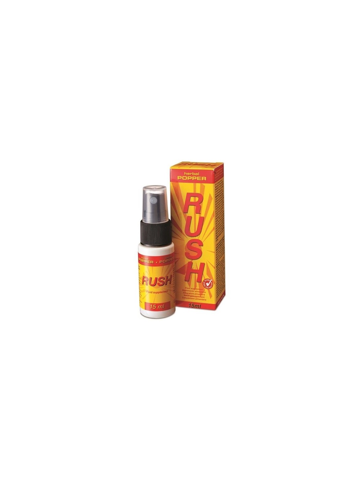 Rush Herbal Spray 15 ml - Comprar Potenciador sexual Cobeco - Potenciadores de erección (1)