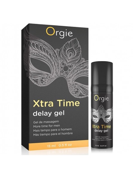 Orgie Xtra Time Gel Desensibilizante Para Hombres 15 ml - Comprar Retardante Orgie - Retardantes (3)