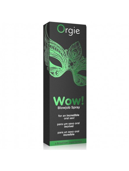 Orgie Wow! Spray Efecto Frío Para Sexo Oral 10 ml - Comprar Cosmética erótica Orgie - Cosmética erótica (3)
