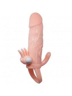 Brave Man Funda Pene Anal & Clítoris Vibrador 16.5 cm - Comprar Funda pene Baile - Fundas de pene (1)