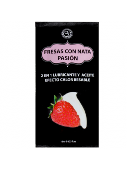 Secretplay Monodosis Lubricante Fresas & Nata 10 ml