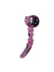 Anillo Silicona 10 Ritmos Lengua Con Vibración Rosa - Comprar Anillo vibrador pene Baile - Anillos vibradores pene (3)