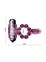 Anillo Silicona 10 Ritmos Lengua Con Vibración Rosa - Comprar Anillo vibrador pene Baile - Anillos vibradores pene (4)