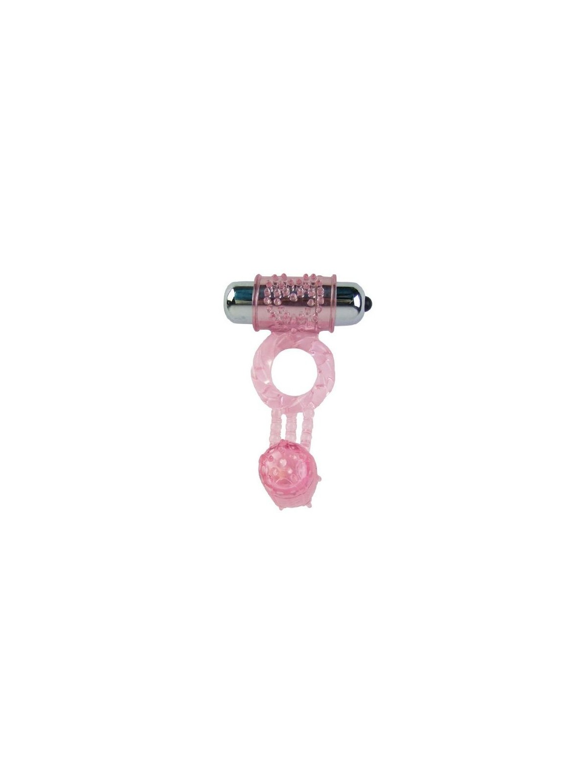 Anillo Silicona Con 10 Ritmos Color Rosa - Comprar Anillo vibrador pene Baile - Anillos vibradores pene (1)