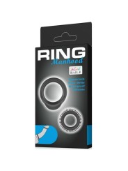 Kit 2 Anillos Silicona Ring Manhood - Comprar Anillo silicona pene Baile - Anillos de silicona pene (5)