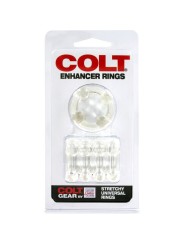 Colt Enhancer Rings Anillos Para El Pene Transparentes - Comprar Anillo silicona pene California Exotics - Anillos de silicona p