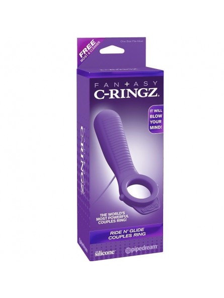 Fantasy C-Ringz Anillo Extra Estimulador Clitoriano - Comprar Anillo vibrador pene Fantasy C-Ringz - Anillos vibradores pene (4)