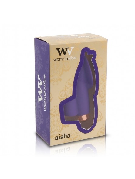 Womanvibe Aisha Dedal Estimulador Silicona - Comprar Dedo vibrador Womanvibe - Vibradores de dedo (4)