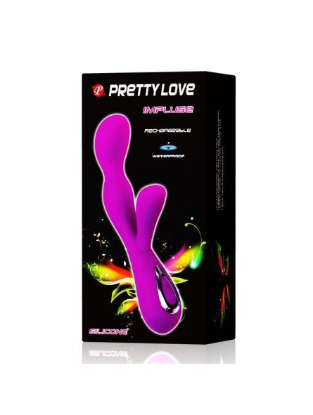 Smart Pretty Love Impulse Vibrador Lila - Comprar Conejito vibrador Pretty Love - Conejito rampante (5)