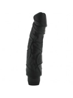 Sevencreations Perfect Pleasures Vibrador Negro 22 cm - Comprar Vibrador realista Sevencreations - Dildos anales (1)