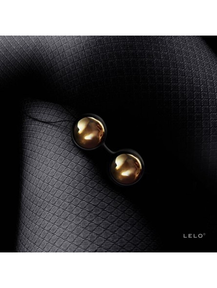 Lelo Luna Beads Oro 20 Kilates - Comprar Vibrador de lujo Lelo - Juguetes sexuales de lujo (4)