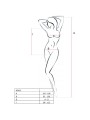 Passion Woman Bs035 Bodystocking Rojo Talla Única - Comprar Bodystocking sexy Passion - Redes catsuits (2)