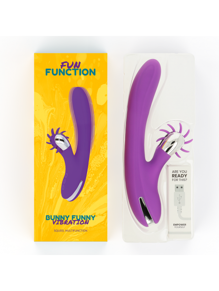 Fun Function Bunny Funny Vibration 2.0 - Comprar Conejito vibrador Fun Function - Conejito rampante (4)