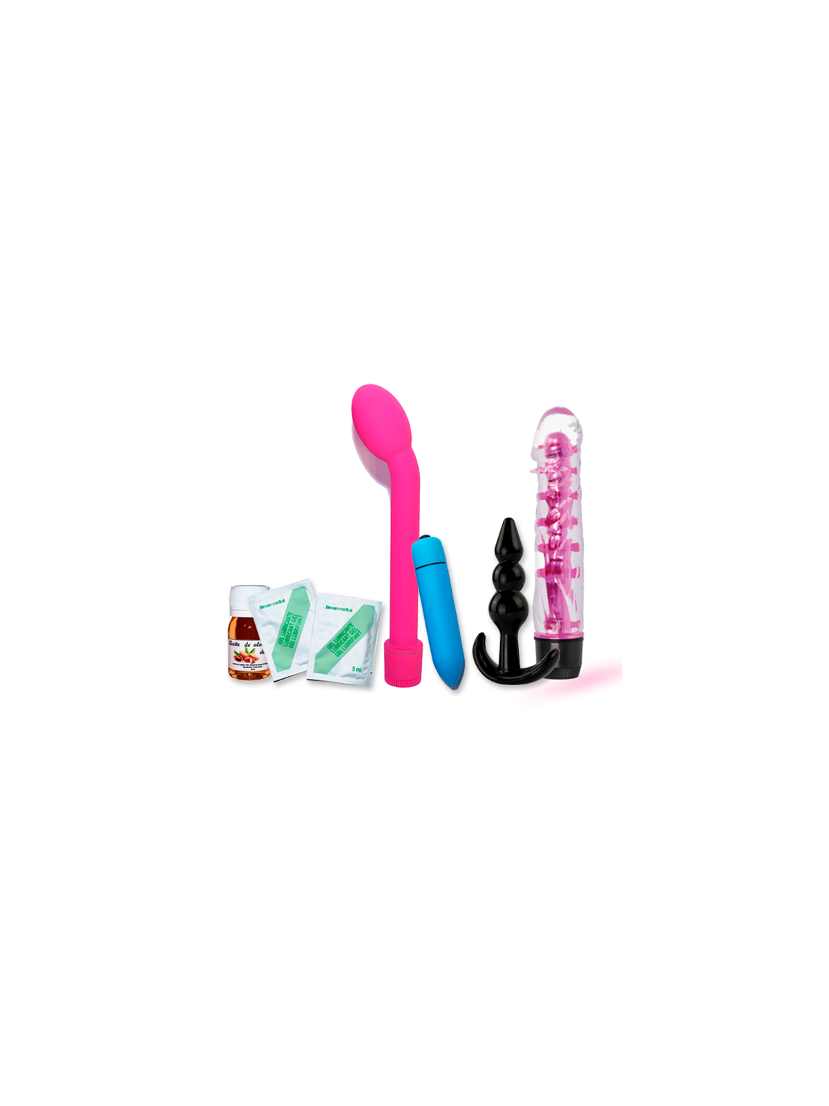 Pack Erótico Rose - Comprar Kit erótico pareja Sexto Placer Collection - Packs eróticos (1)