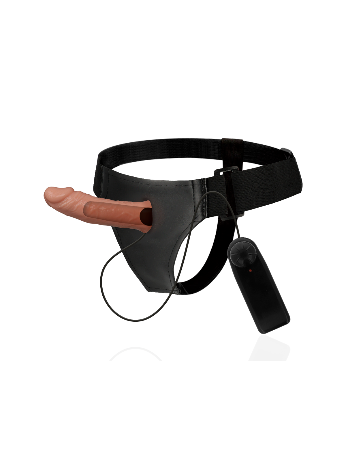 Harness Attraction Árnes Hueco Benny Con Vibrador 15 x 4.5 cm - Comprar Arnés hueco sexual Harness Attraction - Arneses sexuales