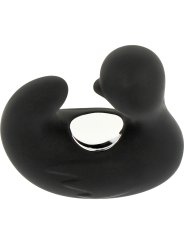 Black&Silver Dedal Estimulador De Silicona Recargable Duckymania - Comprar Dedo vibrador Black&Silver - Vibradores de dedo (3)